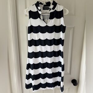 Women's Duffield Lane Sleeveless Dress Scallop Size XS